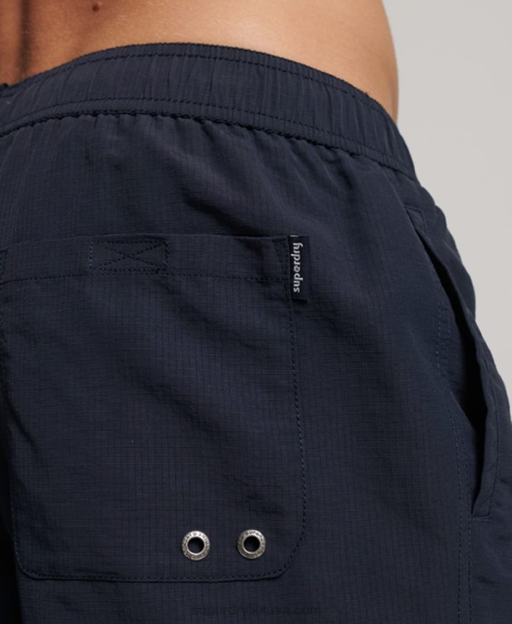 Superdry Ripstop Recycled Swim Shorts Navy Men