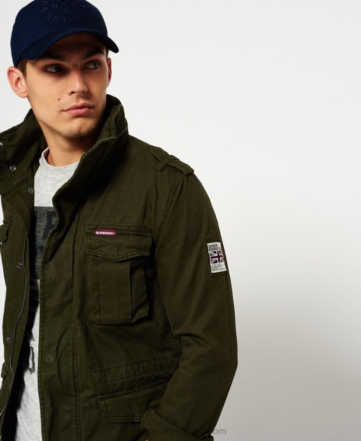 Superdry Rookie Heavy Weather Field Jacket Green Men