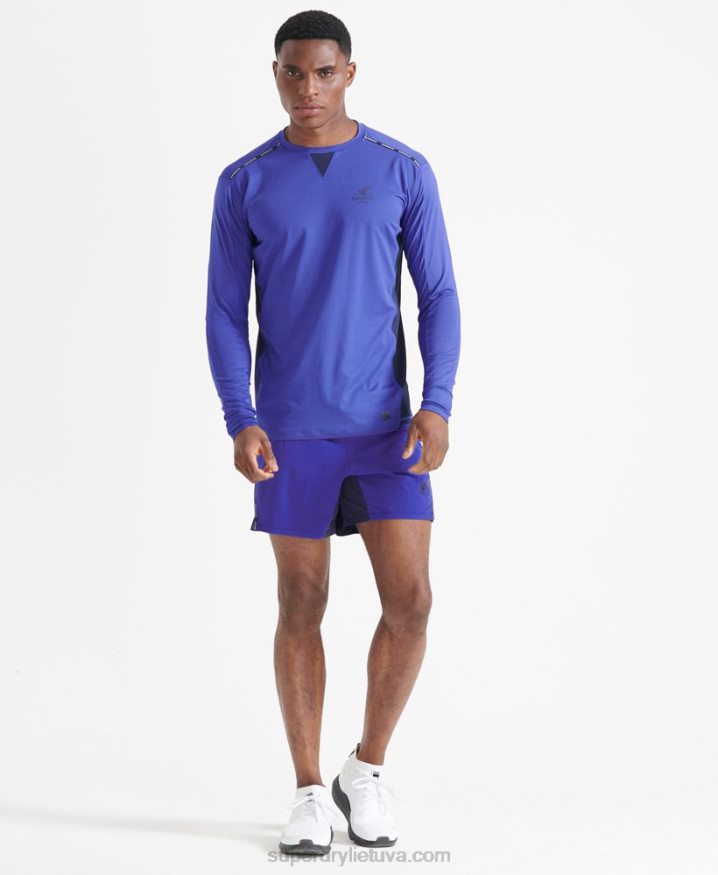 Superdry Run Premium Shorts Blue Men