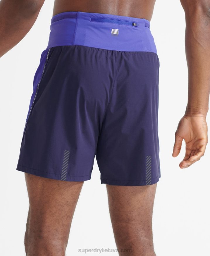 Superdry Run Premium Shorts Blue Men