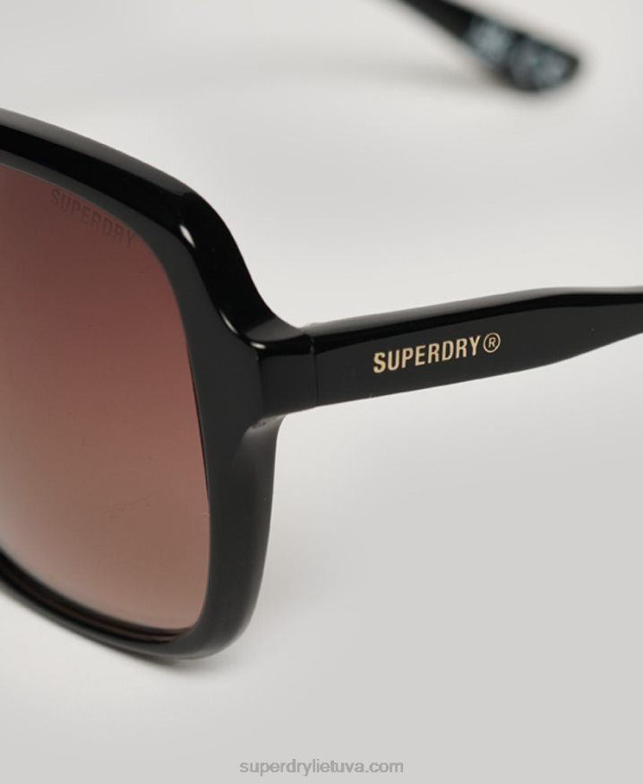 Superdry SDR Arion Sunglasses Black Women