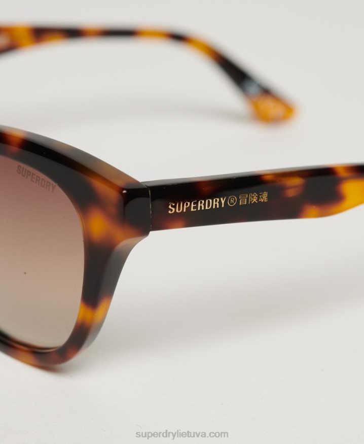 Superdry SDR Britanny Sunglasses Brown Women