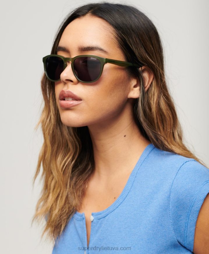 Superdry SDR Camberwell Sunglasses Green Women