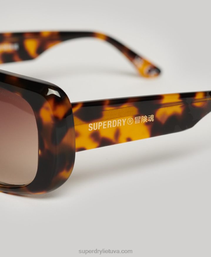 Superdry SDR Dunaway Sunglasses Brown Women