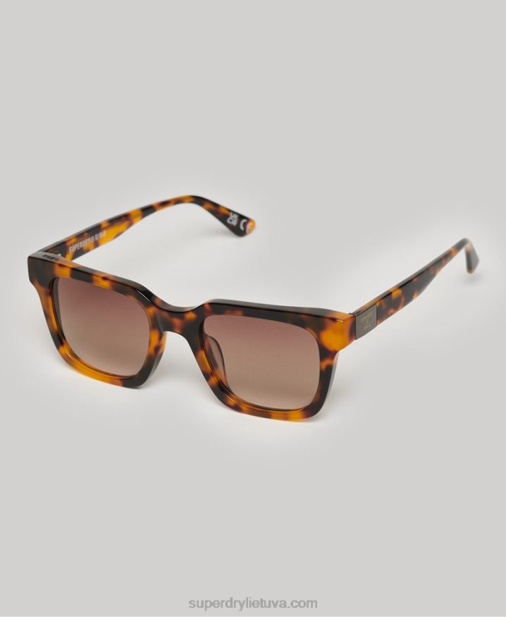 Superdry SDR Garritsen Sunglasses Brown Men