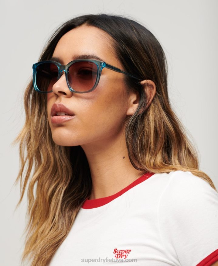 Superdry SDR Sorcha Sunglasses Blue Women