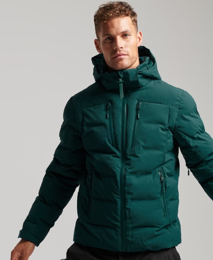 Superdry Ski Radar Pro Puffer Jacket Turquoise Men