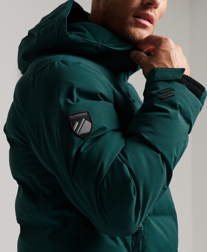 Superdry Ski Radar Pro Puffer Jacket Turquoise Men