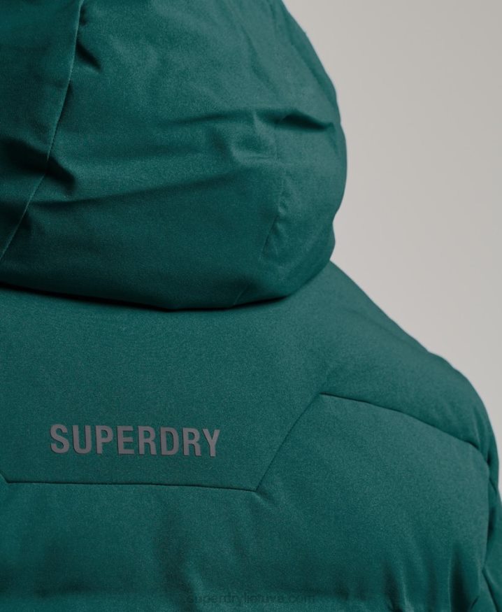 Superdry Ski Radar Pro Puffer Jacket Turquoise Men