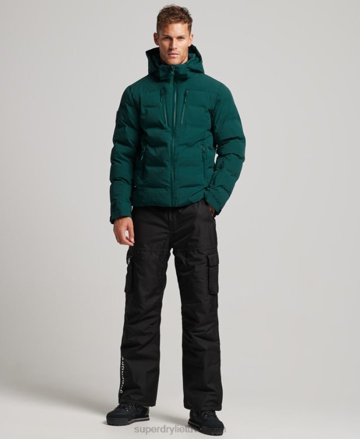 Superdry Ski Radar Pro Puffer Jacket Turquoise Men