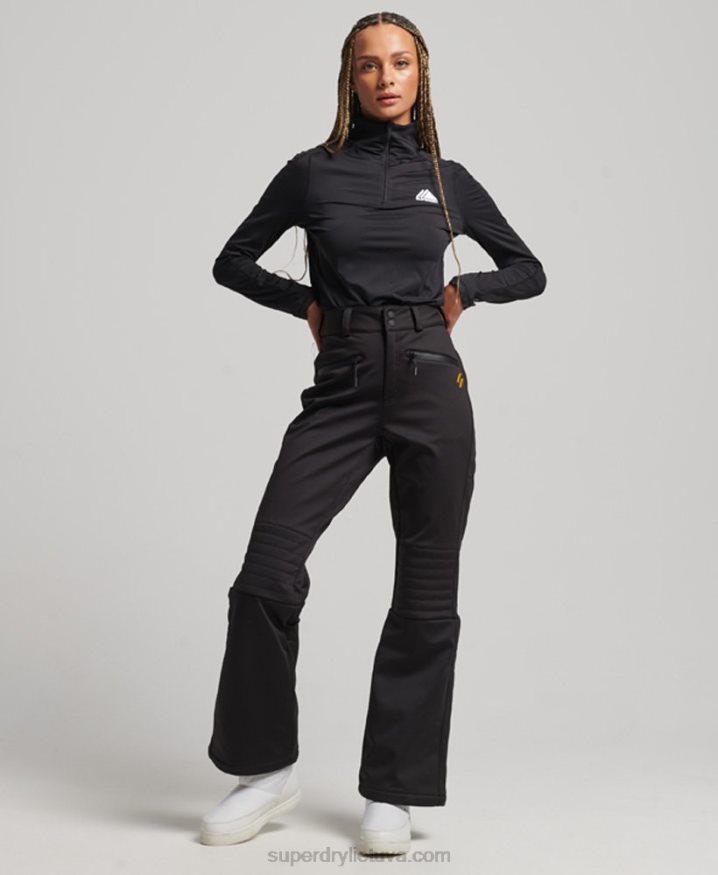 Superdry Ski Softshell Slim Pants Black Women