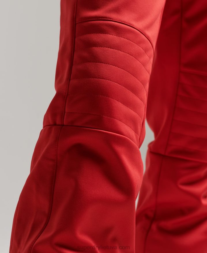 Superdry Ski Softshell Slim Pants Red Women