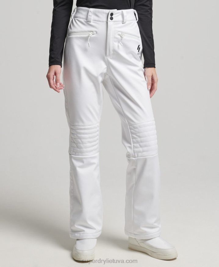 Superdry Ski Softshell Slim Pants White Women