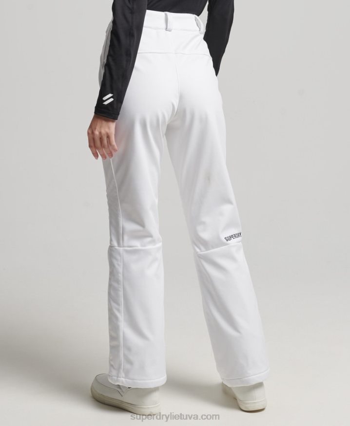 Superdry Ski Softshell Slim Pants White Women