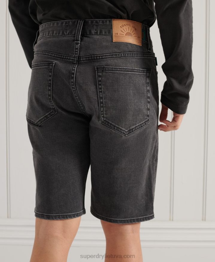 Superdry Slim Shorts Dark Grey Men