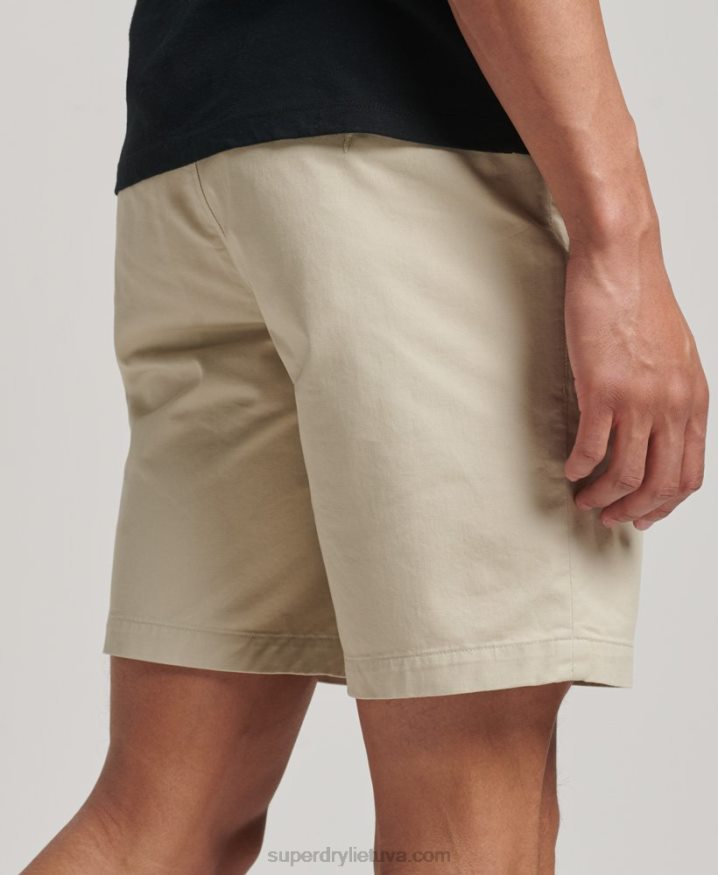 Superdry Slim Stretch Chino Shorts Beige Men