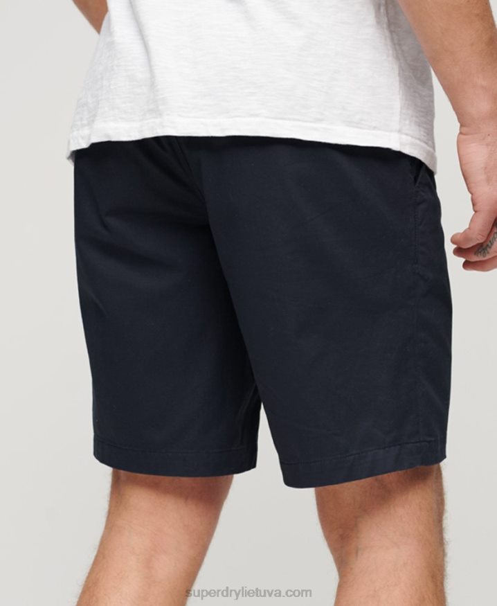 Superdry Slim Stretch Chino Shorts Navy Men