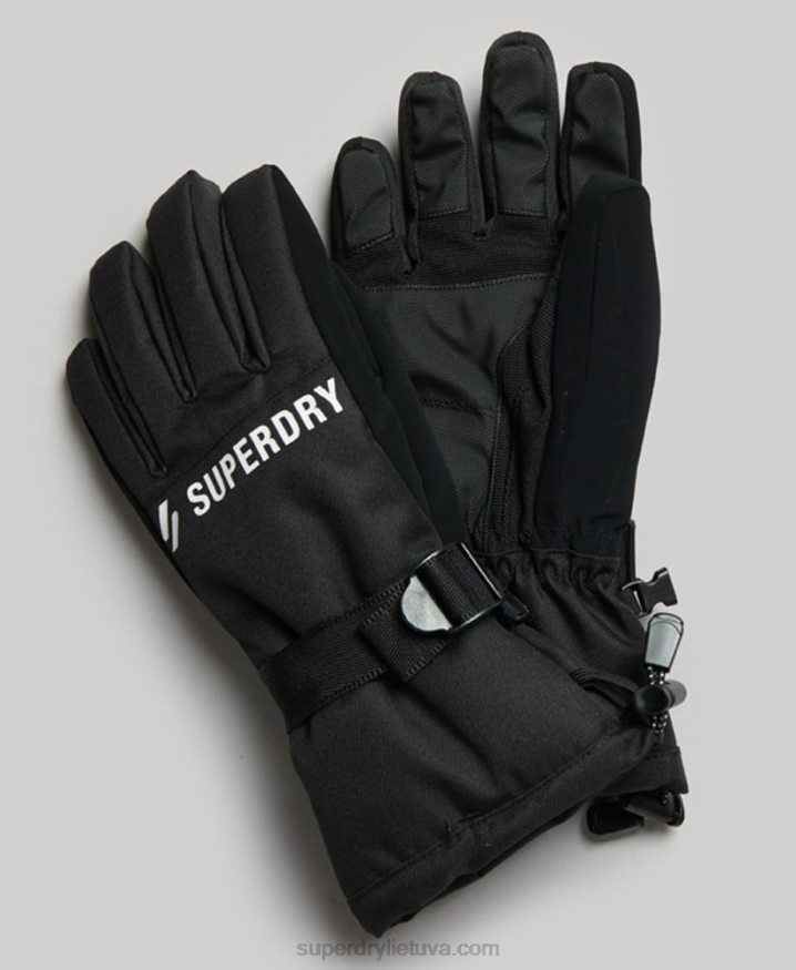 Superdry Snow Gloves Black Men