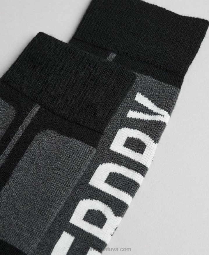 Superdry Snow Socks 2 Pack Multi Men