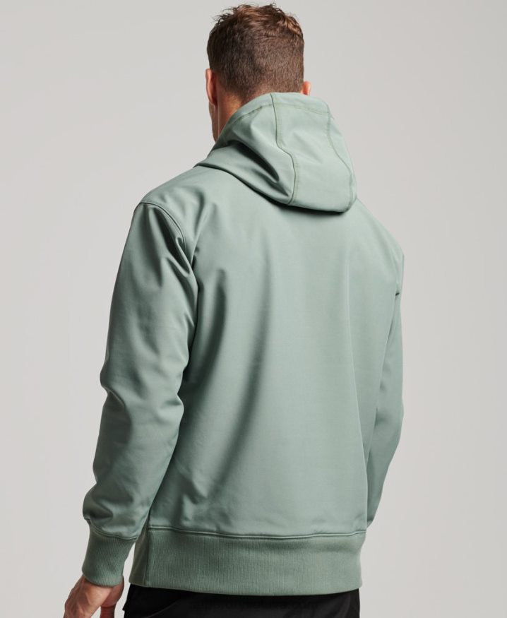 Superdry Snow Tech Hoodie Green Men