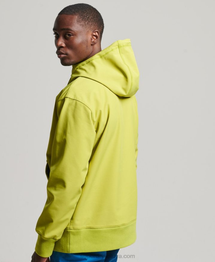 Superdry Snow Tech Hoodie Yellow Men