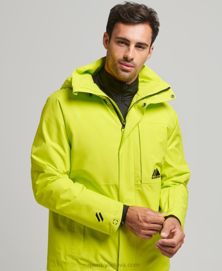 Superdry Snow Ultra Jacket Yellow Men