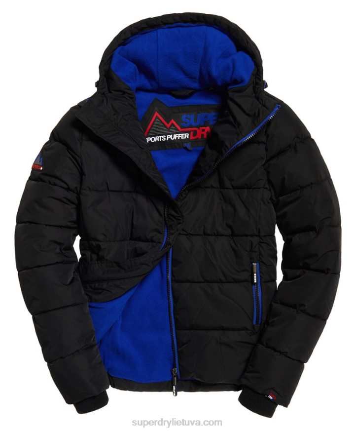 Superdry Sports Puffer Jacket Black Men