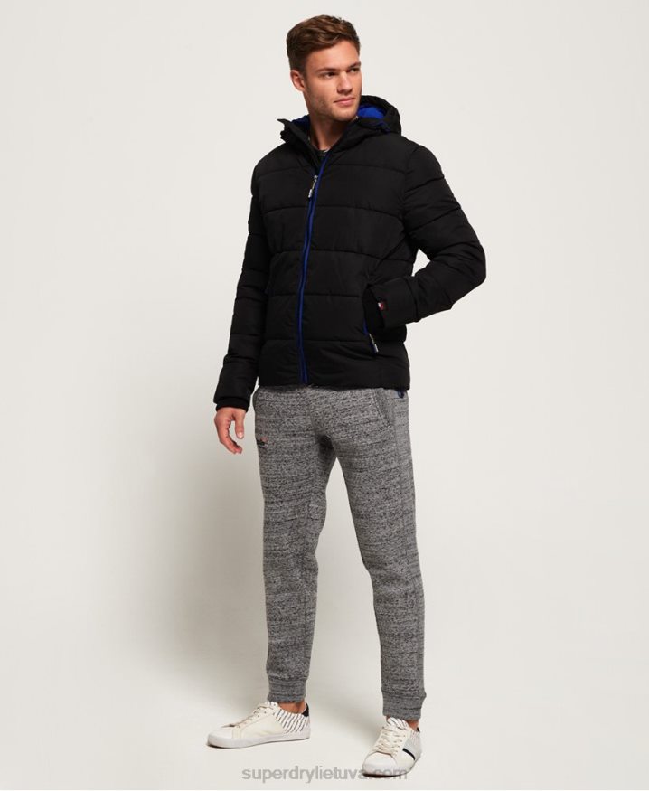 Superdry Sports Puffer Jacket Black Men