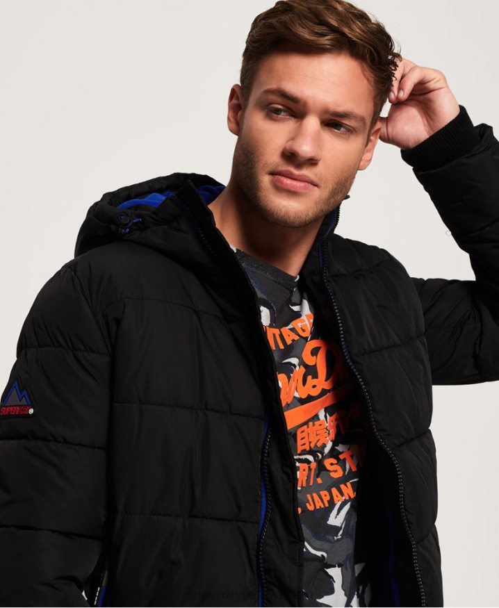 Superdry Sports Puffer Jacket Black Men