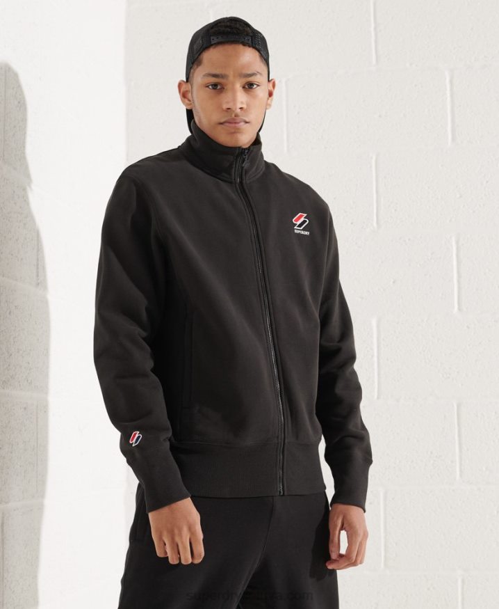 Superdry Sportstyle Essential Track Top Black Men