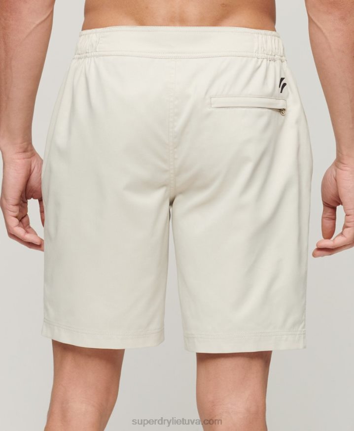 Superdry Sportswear Recycled Board Shorts Beige Men