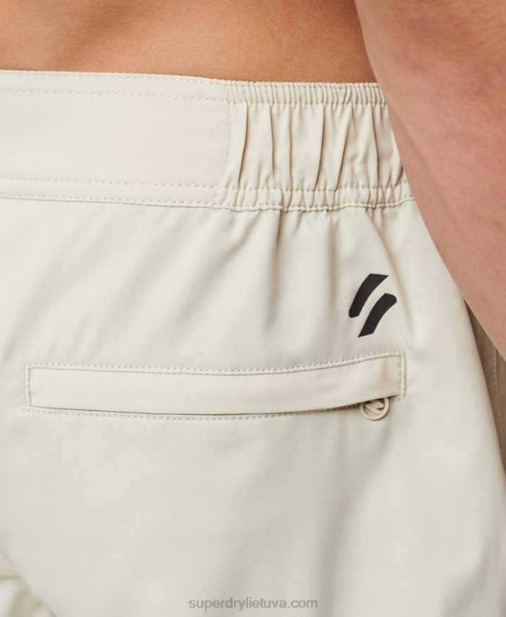 Superdry Sportswear Recycled Board Shorts Beige Men