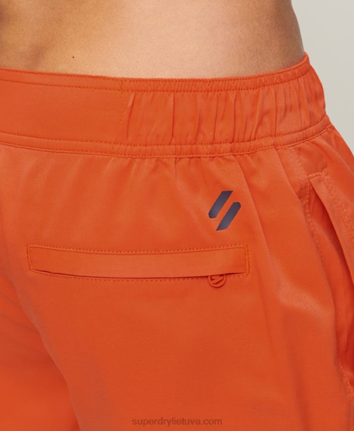 Superdry Sportswear Recycled Board Shorts Orange Men