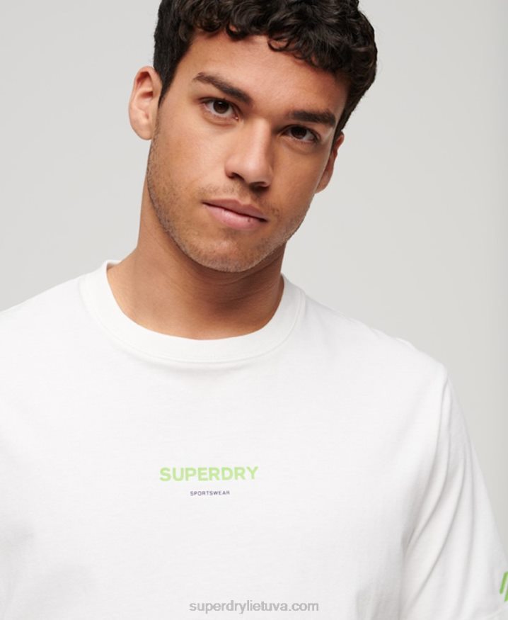 Superdry Sportswear T-Shirt White Men