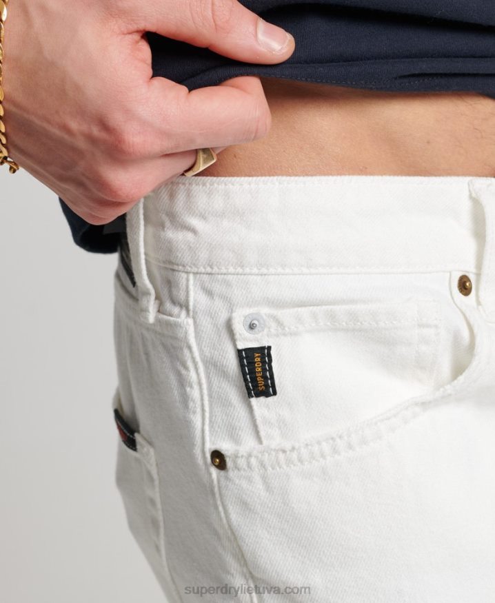 Superdry Straight Shorts White Men