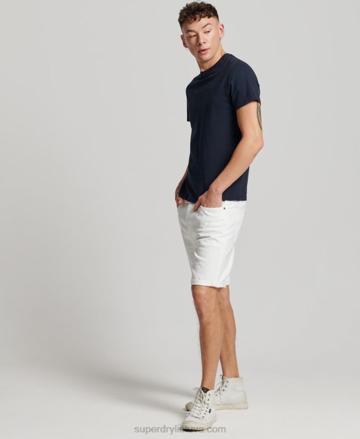 Superdry Straight Shorts White Men