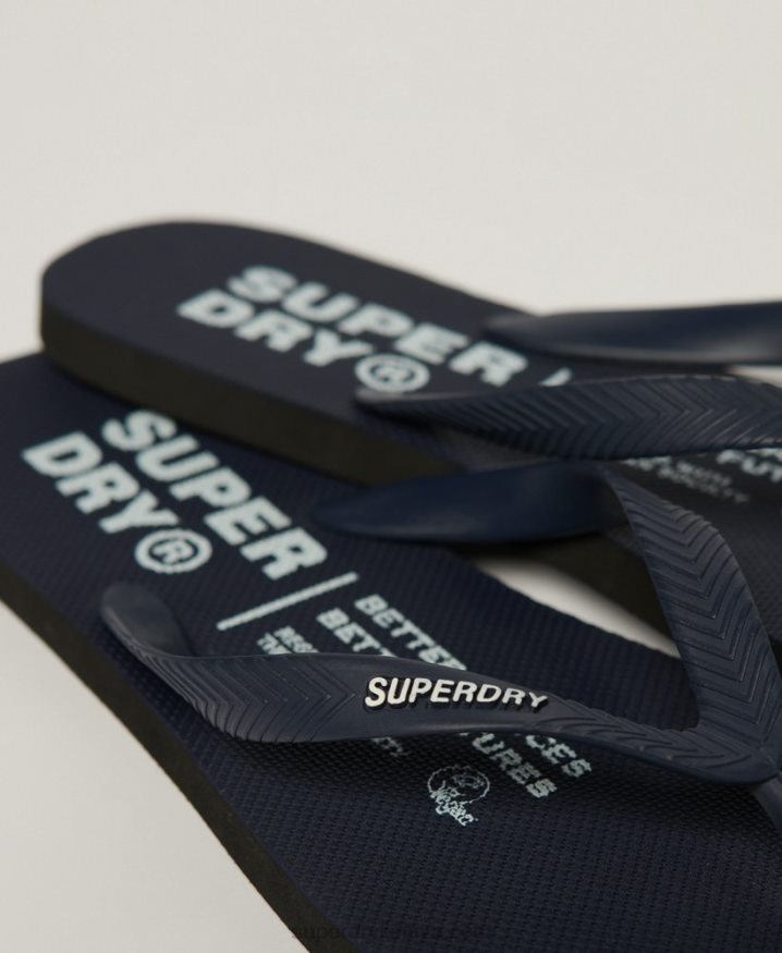 Superdry Studios Flip Flops Navy Men