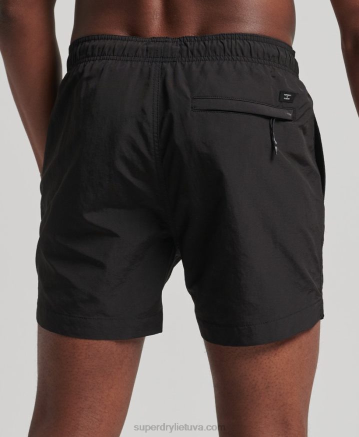 Superdry Studios Recycled Swim Shorts Black Men