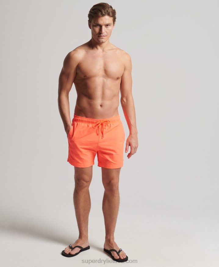 Superdry Studios Recycled Swim Shorts Coral Men