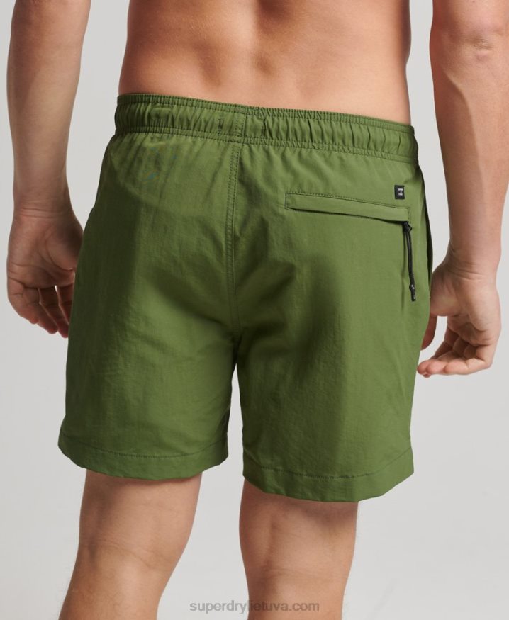 Superdry Studios Recycled Swim Shorts Green Men