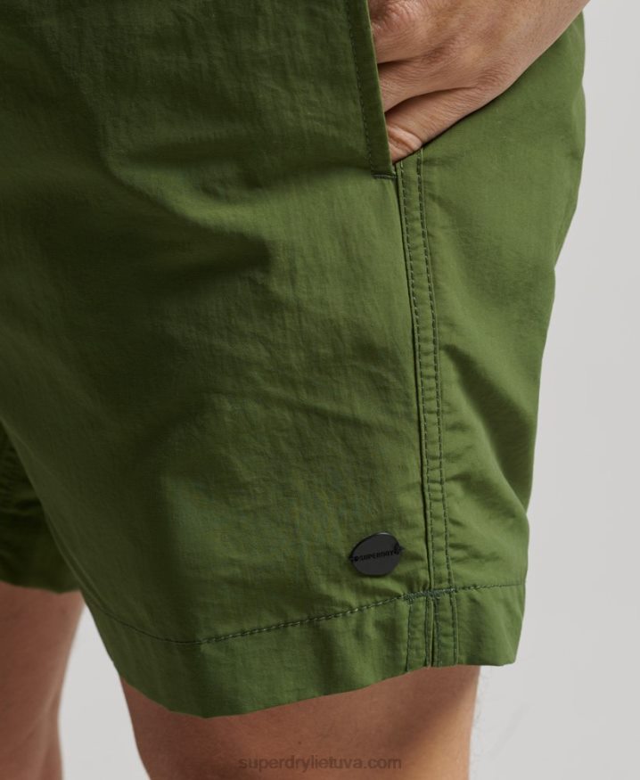 Superdry Studios Recycled Swim Shorts Green Men