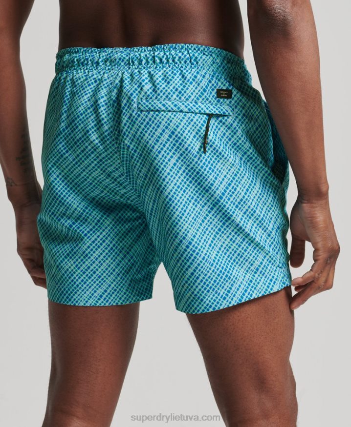 Superdry Studios Recycled Swim Shorts Light Blue Men