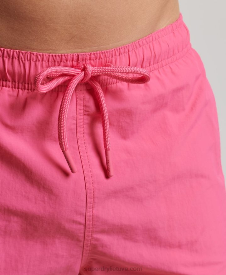 Superdry Studios Recycled Swim Shorts Pink Men