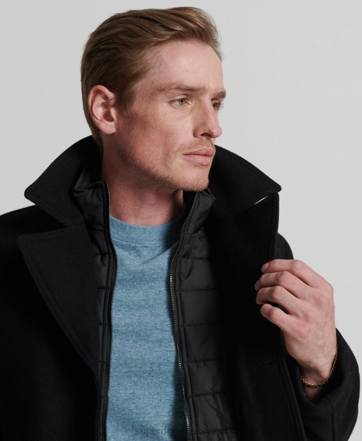 Superdry Studios Short Padded Jacket Black Men