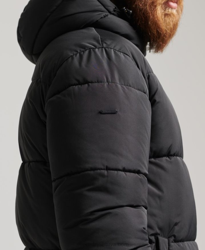 Superdry Studios Super Duvet Coat Black Men