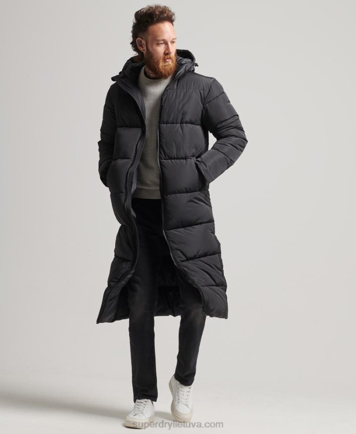 Superdry Studios Super Duvet Coat Black Men