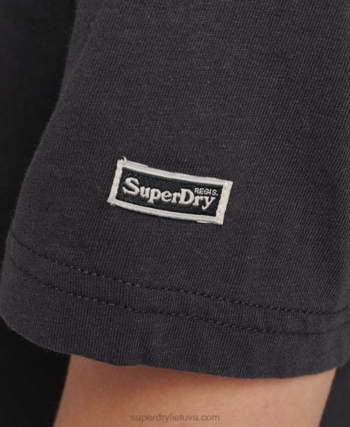 Superdry Suika Graphic T-Shirt Black Women