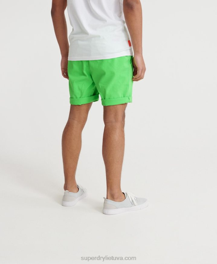 Superdry Sunscorched Chino Shorts Green Men