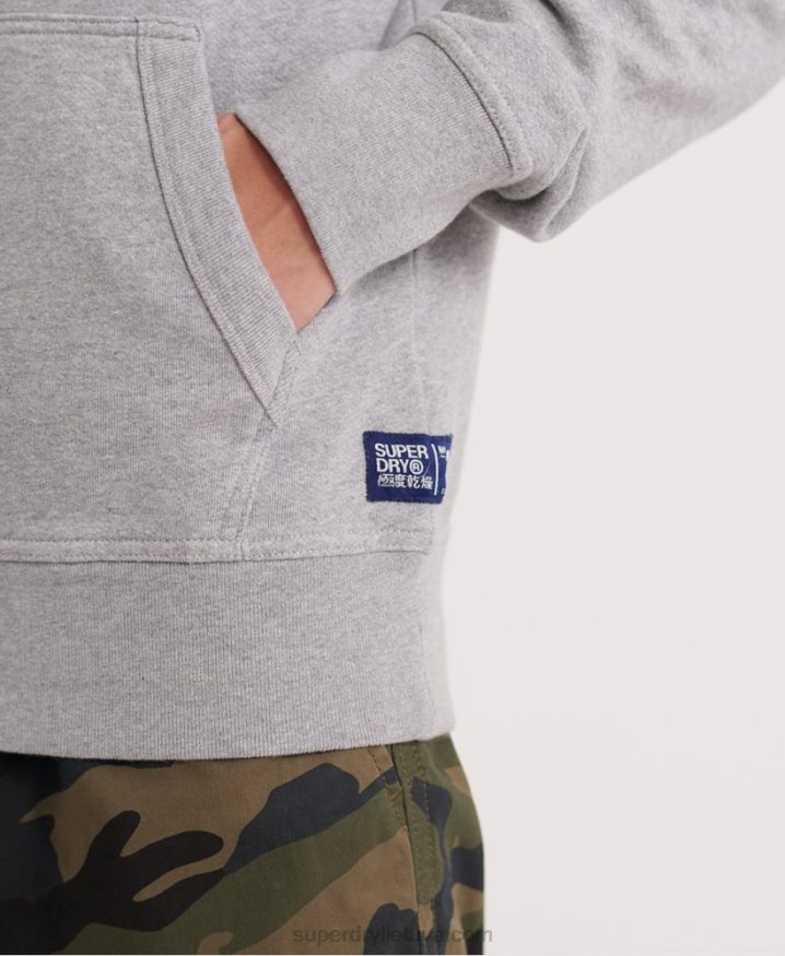 Superdry Superstate Hoodie Grey Men