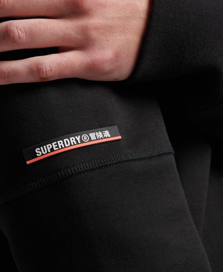 Superdry Tech Crew Sweatshirt Black Men